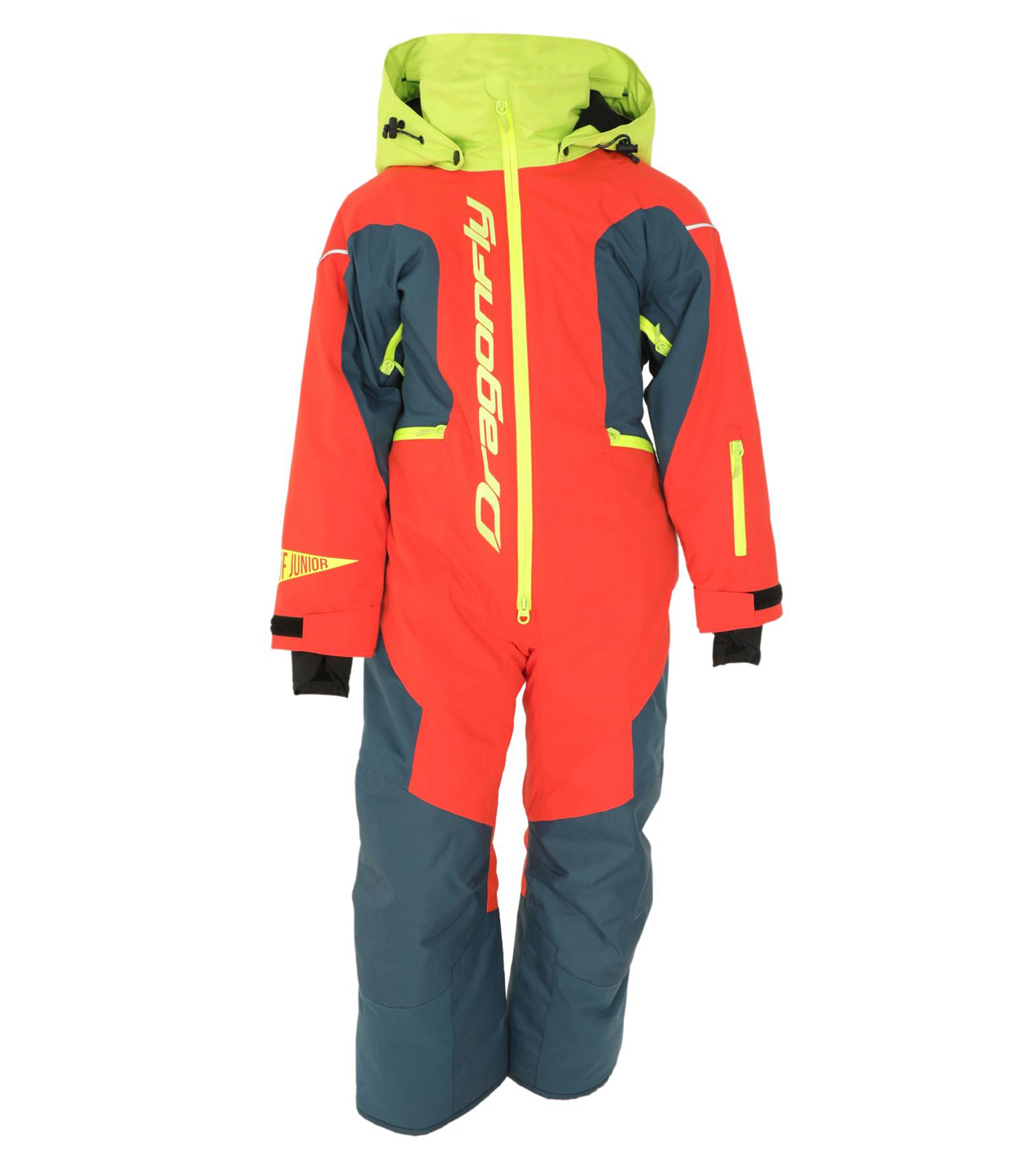 Комбинезон сноубордический Dragonfly Df Junior Gravity Red/Dark Ocean