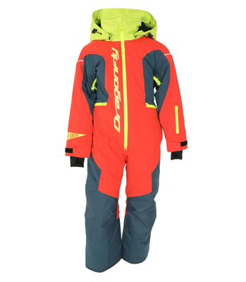 Комбинезон сноубордический Dragonfly Df Junior Gravity Red/Dark Ocean