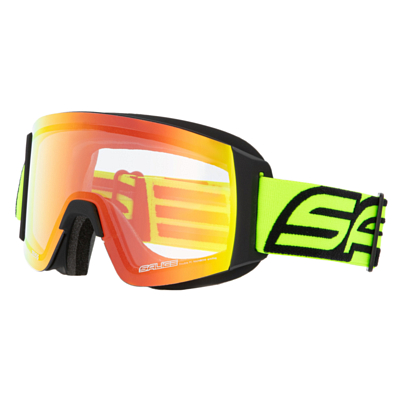 Маска горнолыжная OTG Salice 105DARWF Black/Lime DARW CLEAR S1