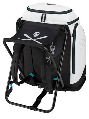 Рюкзак HEAD Rebels Coaches Racing со стулом 75L Black/White/Speed Blue