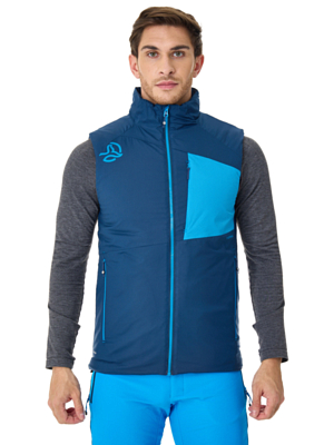 Жилет Ternua Kuantum Vest M Dark Teal/ Nautical Blue