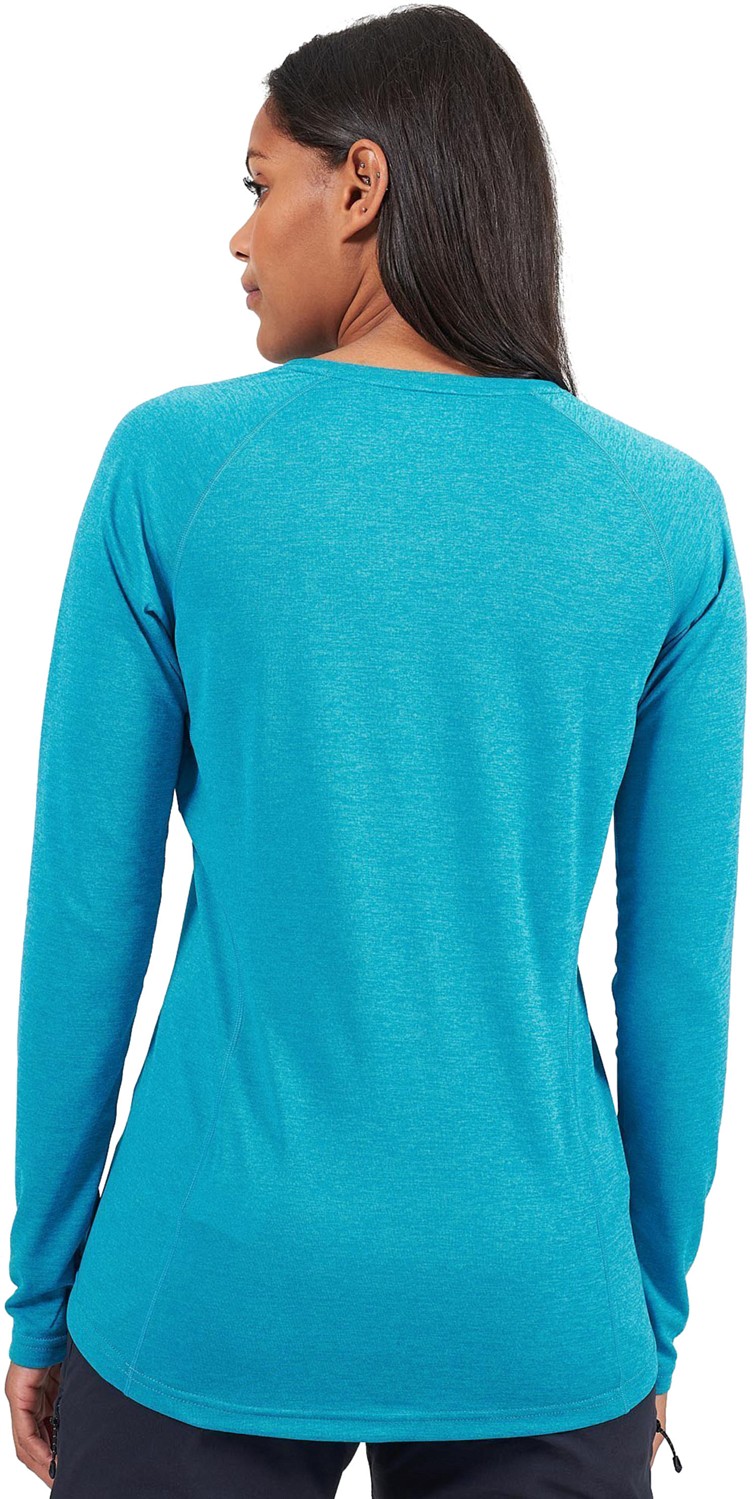 Футболка с длинным рукавом Montane Fem Dart Long Sleeve T-Shirt Blue Ridge