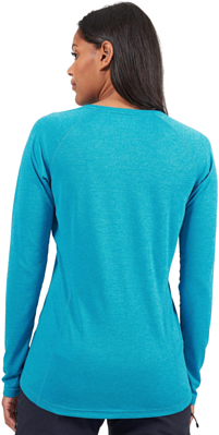 Футболка с длинным рукавом Montane Fem Dart Long Sleeve T-Shirt Blue Ridge