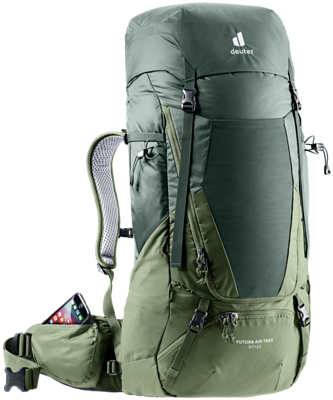 Рюкзак Deuter Futura Air Trek 50+10 Ivy-Khaki