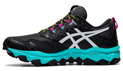 XC Asics Gel FujiTrabuco 8 G Tx Black White