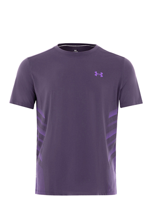 Футболка беговая Under Armour Iso-Chill Laser Heat Tux Purple