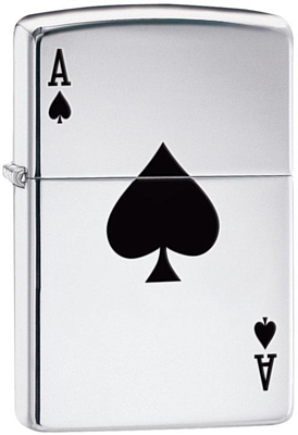 Зажигалка Zippo Сlassic High Polish Chrome серебристая