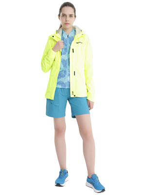 Велокуртка Gonso Sura Light Da-Allwetterjacke Safety Yellow