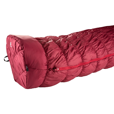 Спальник Deuter Exosphere -6° L правый Cranberry/Fire