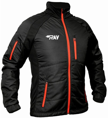 Куртка беговая RAY 2019-20 WS OUTDOOR (UNI) утеплённая красный