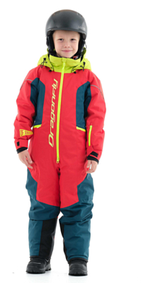 Комбинезон сноубордический Dragonfly Df Junior Gravity Red/Dark Ocean