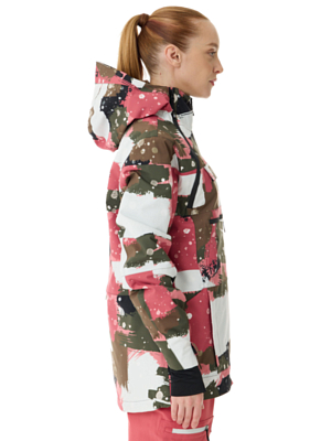 Куртка сноубордическая Анорак Rehall Vie-R Camo Abstract Rose