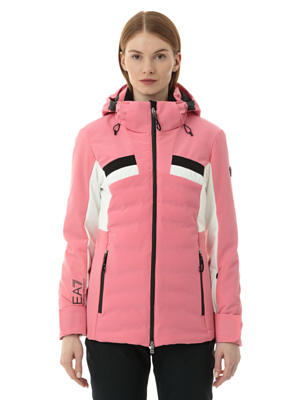 Куртка горнолыжная EA7 Emporio Armani Ski W Kitzbuhel Protectum Colorblock Pink Lemonade