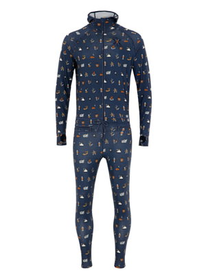 Комбинезон AIRBLASTER Classic Ninja Suit Navy Camp