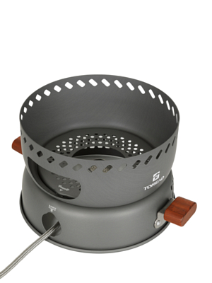 Горелка с кастрюлей (комплект) Toread Camping pot Dark Grey