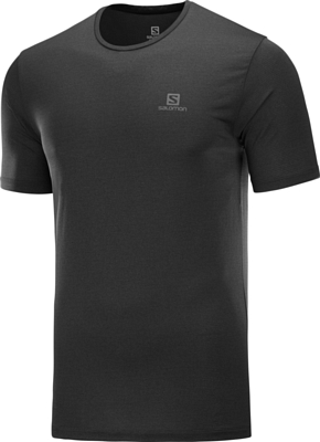 Футболка беговая SALOMON Agile Training Tee M Black