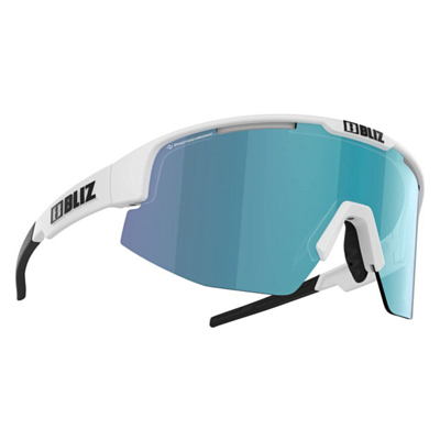 Очки солнцезащитные BLIZ Matrix Small Nano Optics Matt White/Brown Blue Multi/Photochromic S1-S3