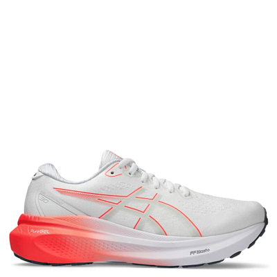 Кроссовки Asics Gel-Kayano 30 White/Sunrise Red