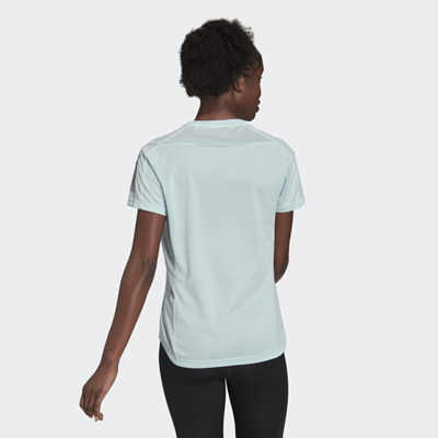 Футболка беговая Adidas Own The Run Tee Halo Mint