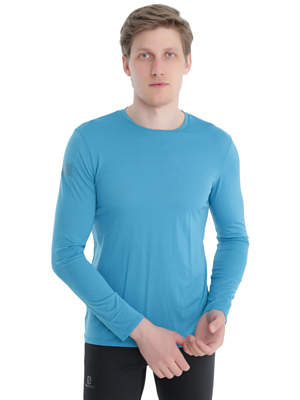 Футболка с длинным рукавом SALOMON Agile Long Sleeve Tee M Barr Reef/Heather