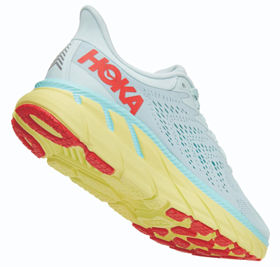 Кроссовки Hoka Clifton 7 Morning Mist/Hot Coral