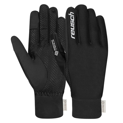 Перчатки REUSCH Karayel Windstopper Touch-Tec Black/Silver