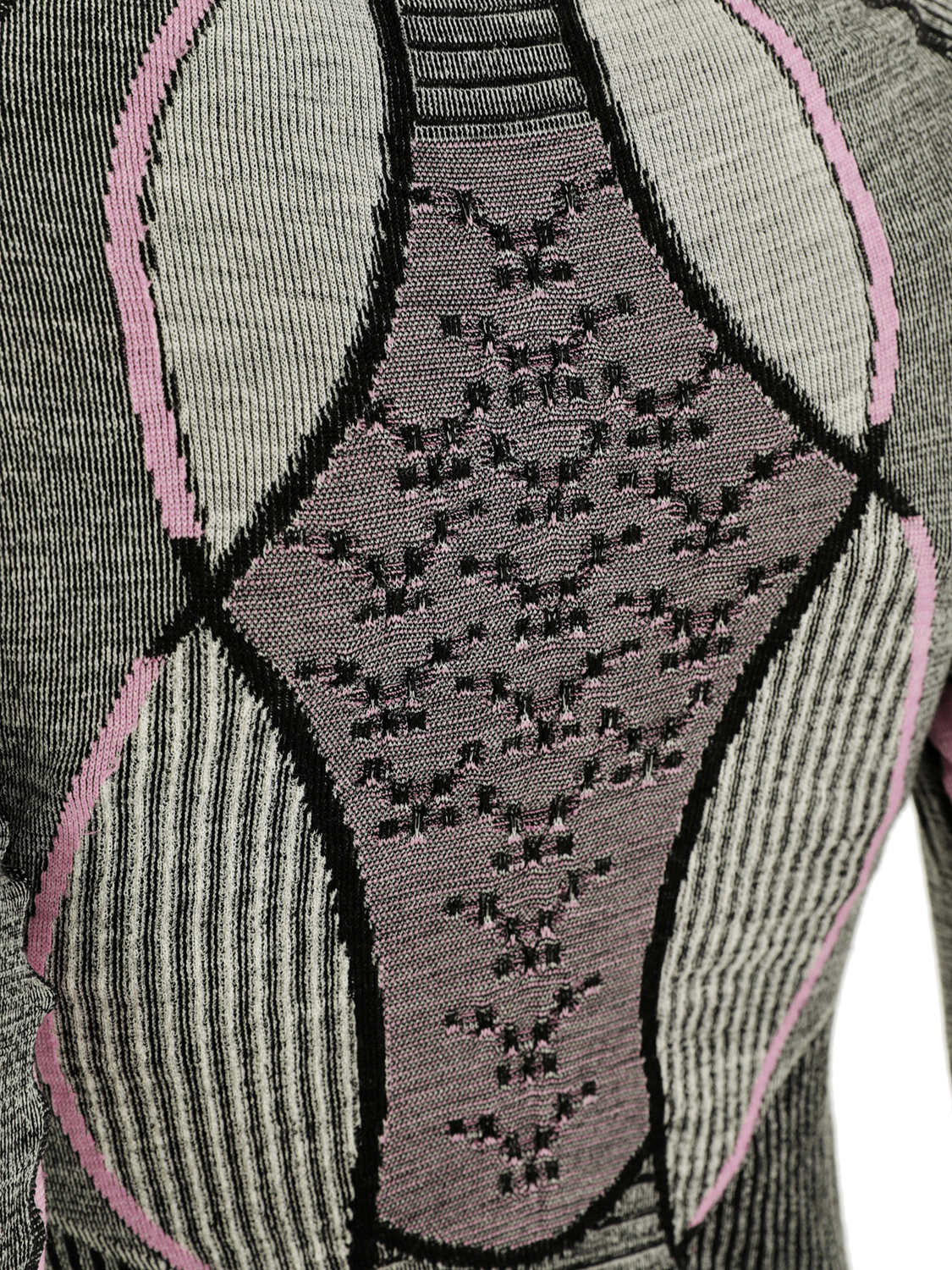 Футболка с длинным рукавом X-Bionic X-B Apani 4,0 Merino W  Black/Grey/Magnolia