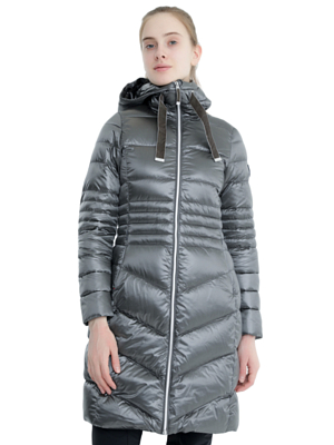 Парка Dolomite Parka W's Corvara Satin Pearl Grey