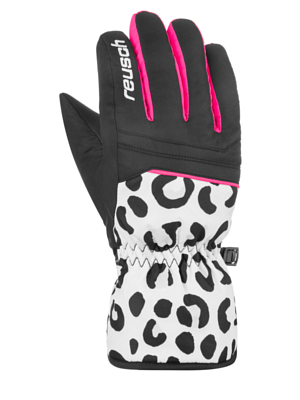 Перчатки REUSCH Alan Junior White/Grey Leopard