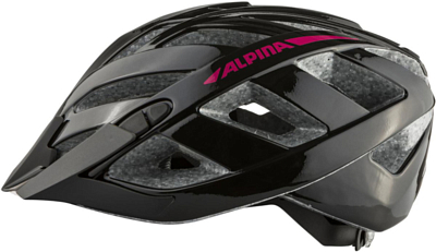 Велошлем ALPINA Panoma 2.0 Black-Pink Gloss