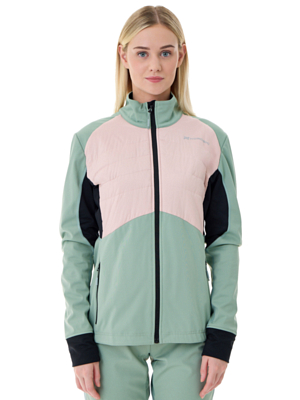 Куртка беговая Nordski Hybrid Pro W Ice Mint/Soft Pink