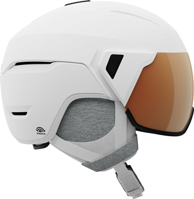 Шлем с визором Giro Aria Spherical Matte White