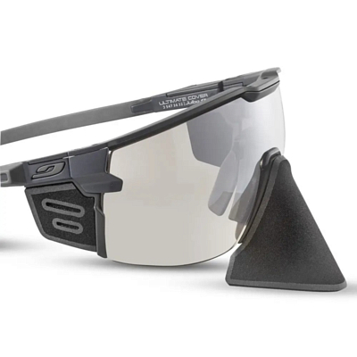 Очки солнцезащитные Julbo Ultimate Cover Matte Fluo Black/Orange/Spectron S4/Brown/Silver Flash