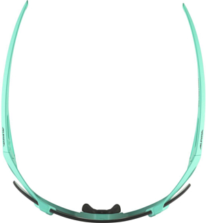 Очки солнцезащитные ALPINA Hawkeye S Q-Lite Turquoise Matt/Q-Lite, Green Mirror, Cat. 3, Hydrophobic, Fogstop