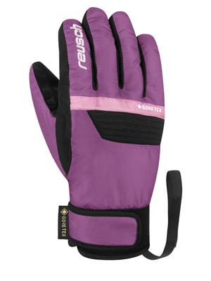 Перчатки детские REUSCH Bolt SC GORE-TEX Junior Blck/Pur Sapp