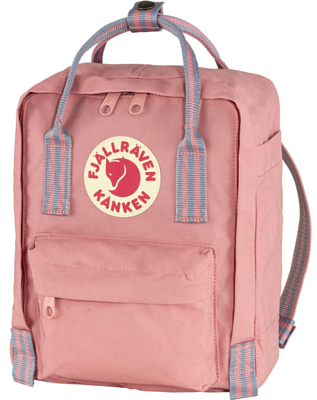 Рюкзак FjallRaven Kanken Mini Pink-Long Stripes