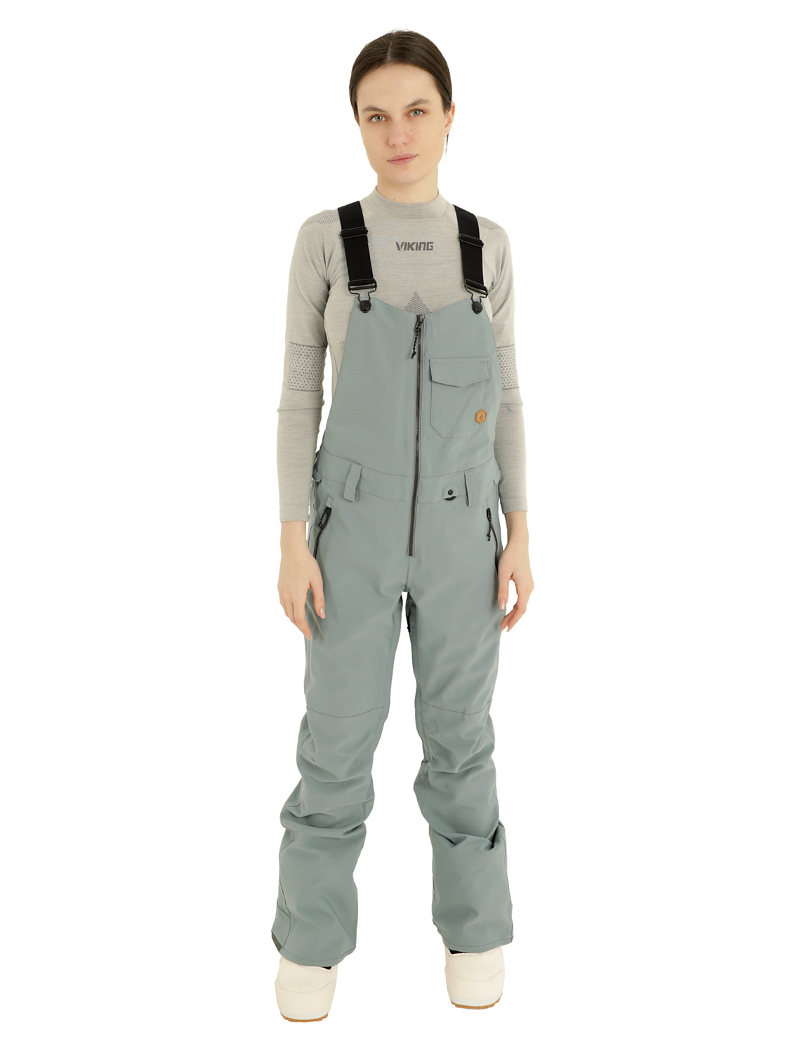 Полукомбинезон сноубордический Volcom Swift Bib Overall Green Ash