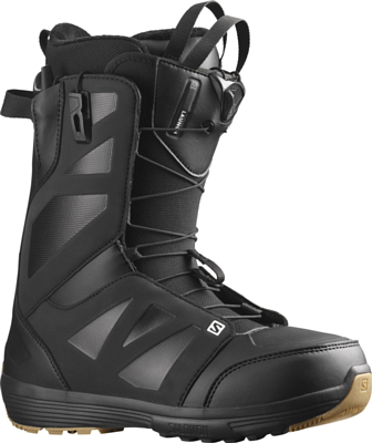 Ботинки для сноуборда SALOMON 2021-22 Launch Black Black/Black/White