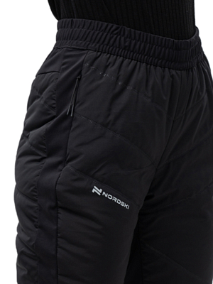 Брюки беговые Nordski Hybrid Warm 2.0 Black