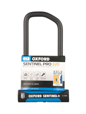 Замок велосипедный Oxford Sentinel Pro U-Lock 320mmх177mm