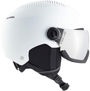 Шлем ALPINA Arber Visor Q-Lite White Matt