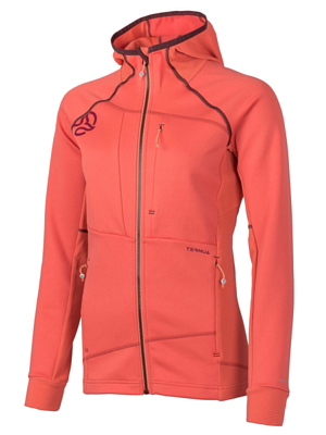 Флисовая куртка Ternua Sakketa 2.0 Hood Jkt W Living Coral