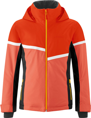 Куртка горнолыжная детская Maier Sports Astberg Girls Siren Red/Coral