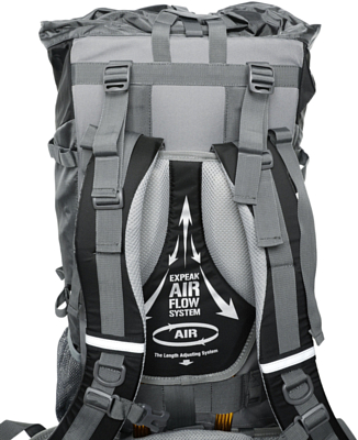 Рюкзак Naturehike Discovery 70 L Black/Gray