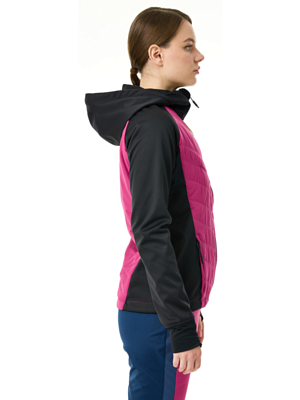 Куртка беговая Nordski Hybrid Hood Black/Fuchsia