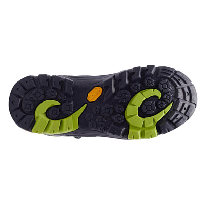 Ботинки детские Trollkids Kids Skarvan Hiker Mid Navy/Lime