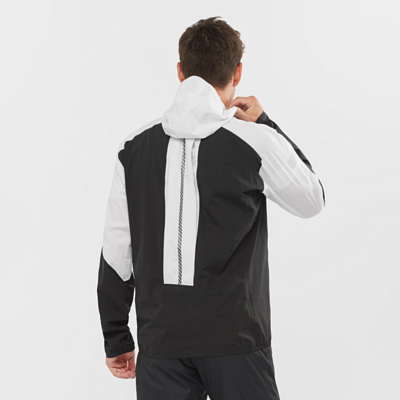 Куртка беговая SALOMON Bonatti Trail Wp Jkt M White/Black