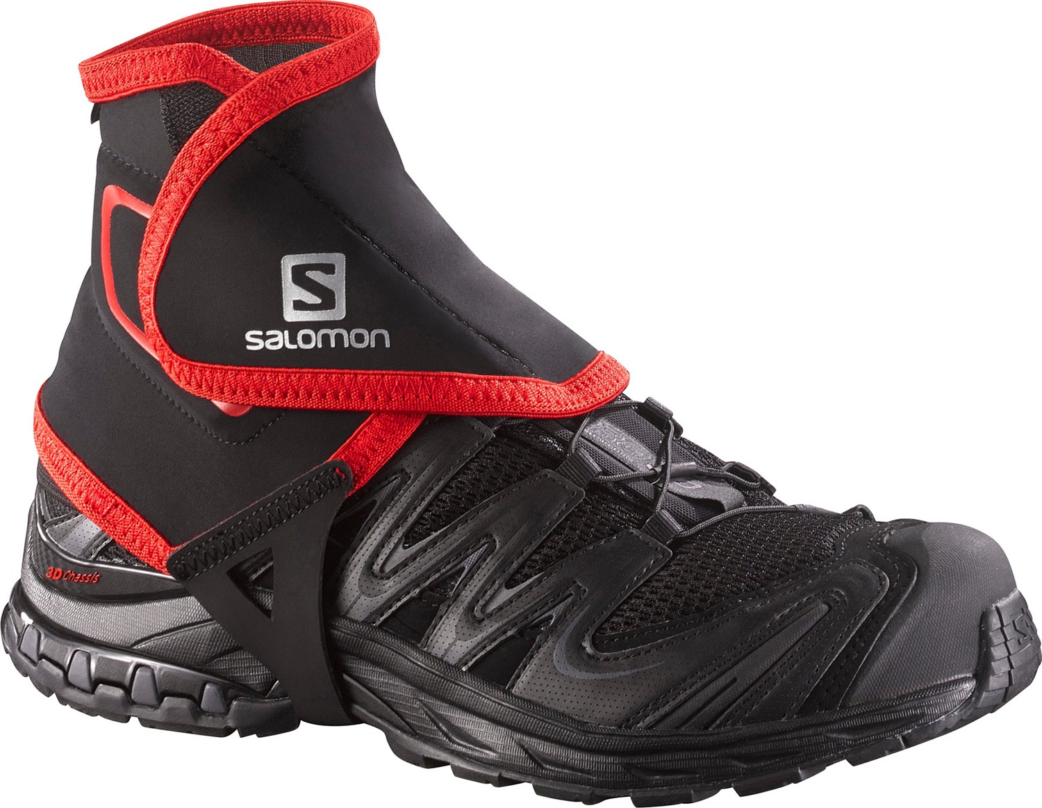 Гамаши беговые SALOMON Trail Gaiters High Black