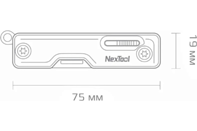 Мультиинструмент NexTool Multi Functional Knife Black