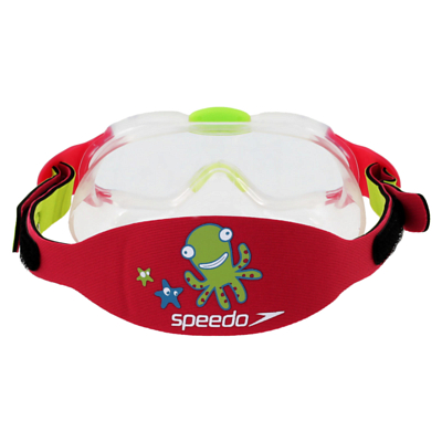 Полумаска для плавания Speedo Biofuse Sea Squad Mask Green/Pink